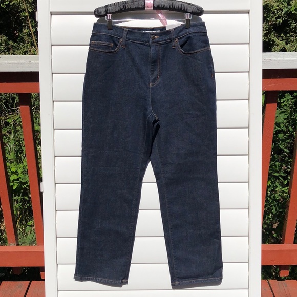 Lands' End Denim - NWT LANDS END high-rise straight leg Jeans